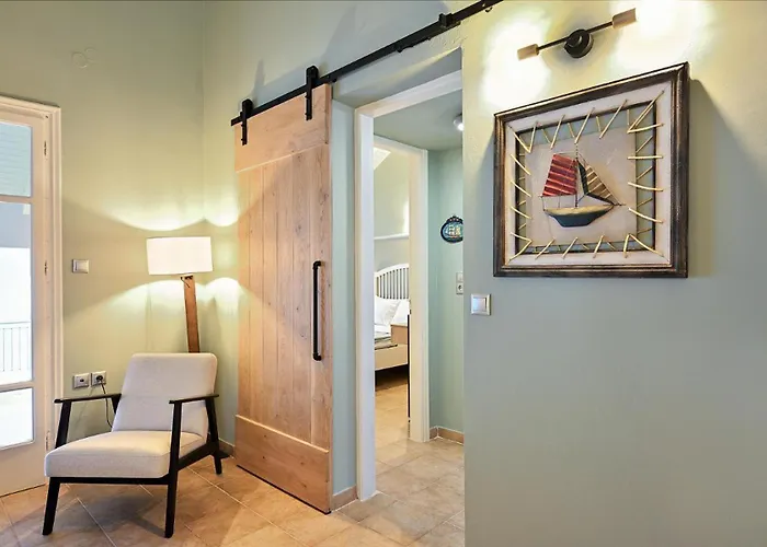Luxury Seafront Villas, Kefalonia, 100m & Center, 4 Stars Services, Parking - Near Myrtos - Fiskardo וילה אסוס