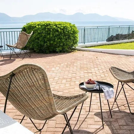 Luxury Seafront Villas, Kefalonia, 100m & Center, 4 Stars Services, Parking - Near Myrtos - Fiskardo * אסוס